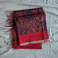 Load image into Gallery viewer, The Nature&#39;s Story Orange Saree

