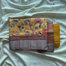 Load image into Gallery viewer, Mughal Motif Mustard Saree
