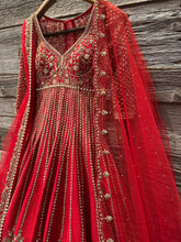 Load image into Gallery viewer, The Sindoori Bridal Anarkhali Set
